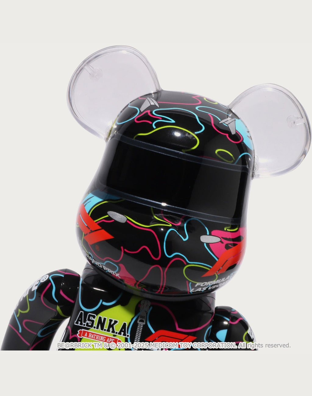 BAPE X F1 LAS VEGAS BE@RBRICK 100%&400%
