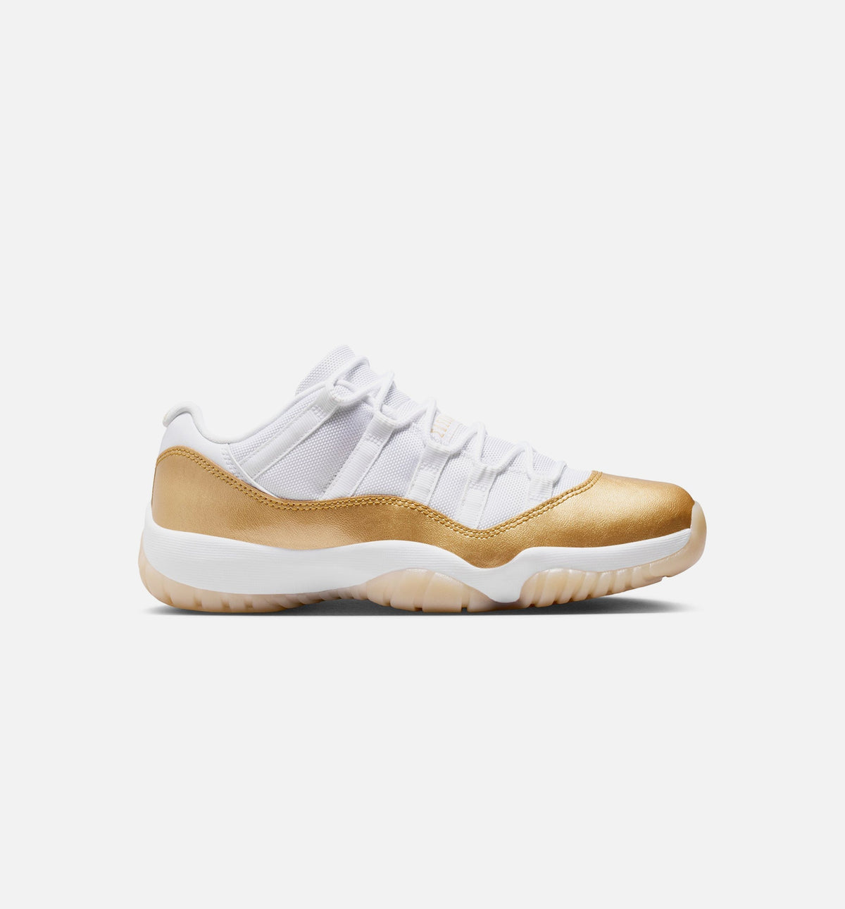 Air Jordan 11 Retro Low Mother's Day Women's Lifestyle Shoes – White/Metallic Gold/Team Gold