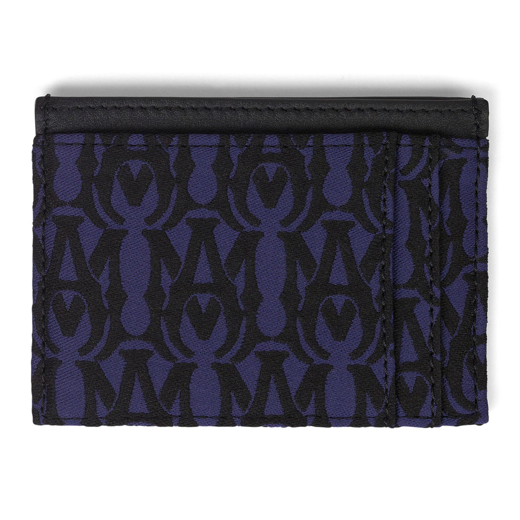 Purple MA Jacquard Cardholder