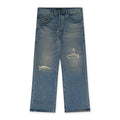 Dark Indigo P018 9 To 5 Baggy Fit Jeans