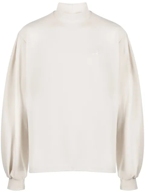Random Identities logo-embroidered cotton sweatshirt