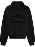 FEAR OF GOD ESSENTIALS logo-print drop-shoulder hoodie