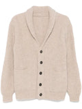 Fortela brushed-finish cardigan
