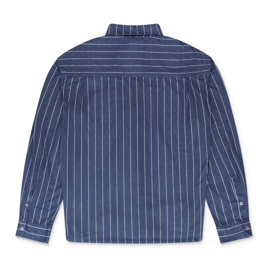 Blue 5Q Button Up