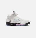 Air Jordan 5 Retro Medium Soft Pink – Men's Lifestyle Shoe in White/Soft Pink/Black