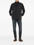 Barbour half-zip ribbed-trim sweater