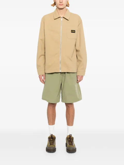 stan ray logo-patch shirt jacket