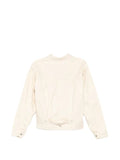 Orslow pleated-detail denim jacket