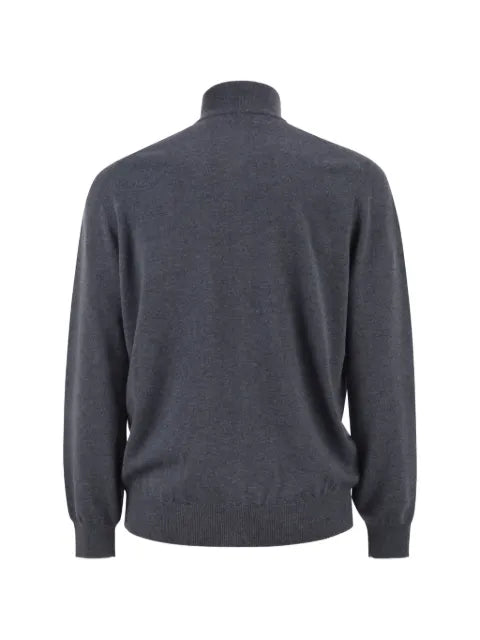 Brunello Cucinelli high-neck zip-up cardigan