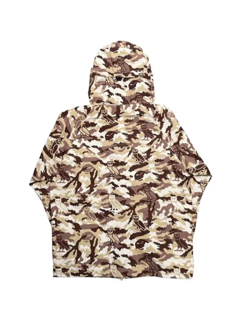 A BATHING APE® Woodland Camo OVO jacket