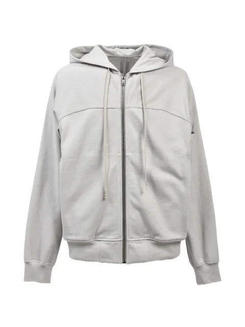 Rick Owens zip-up drawstring hoodie