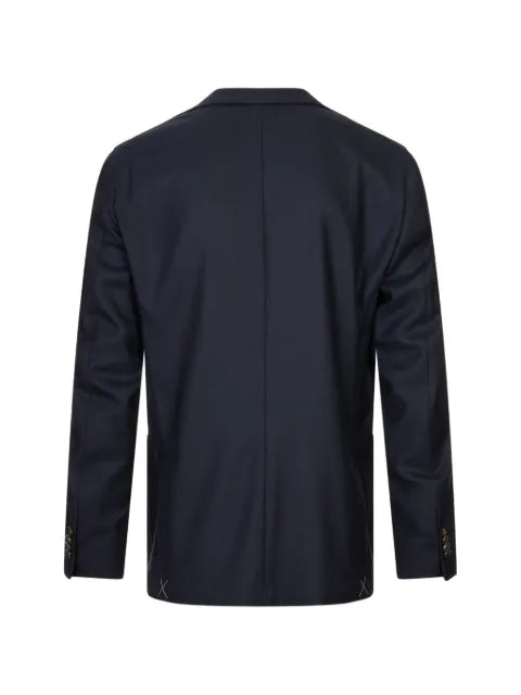 Corneliani single-breasted notch-lapel blazer