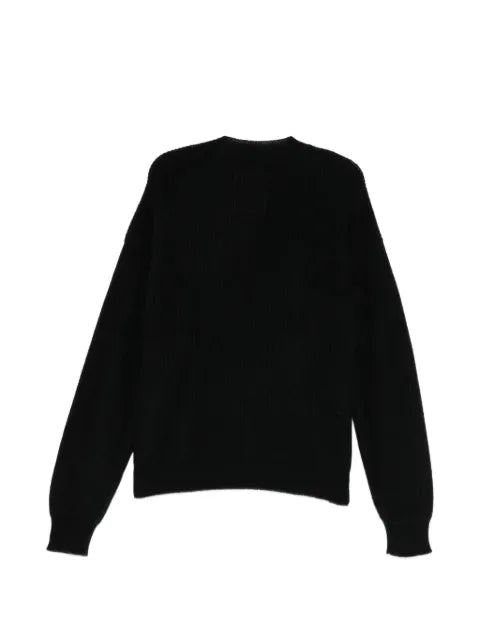 Uma Wang ribbed-knit crew-neck jumper