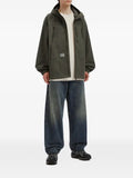 FINGERCROXX hooded zip-up jacket