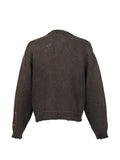 Maison MIHARA YASUHIRO grape jacquard knit sweater