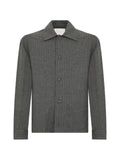 Paolo Pecora pinstriped loose-fit shirt jacket