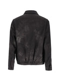 Barena houndstooth wool bomber jacket