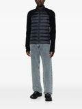Moncler Grenoble quilted panelled cardigan
