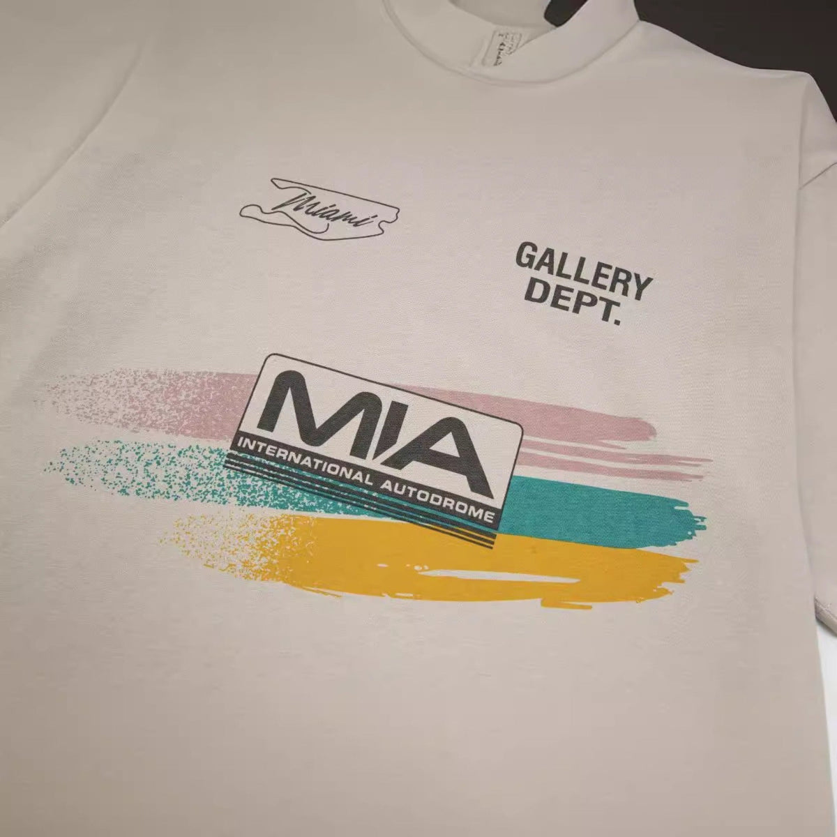 Gallery Dept T-Shirt Rally Letter Print Short Sleeve T-Shirt