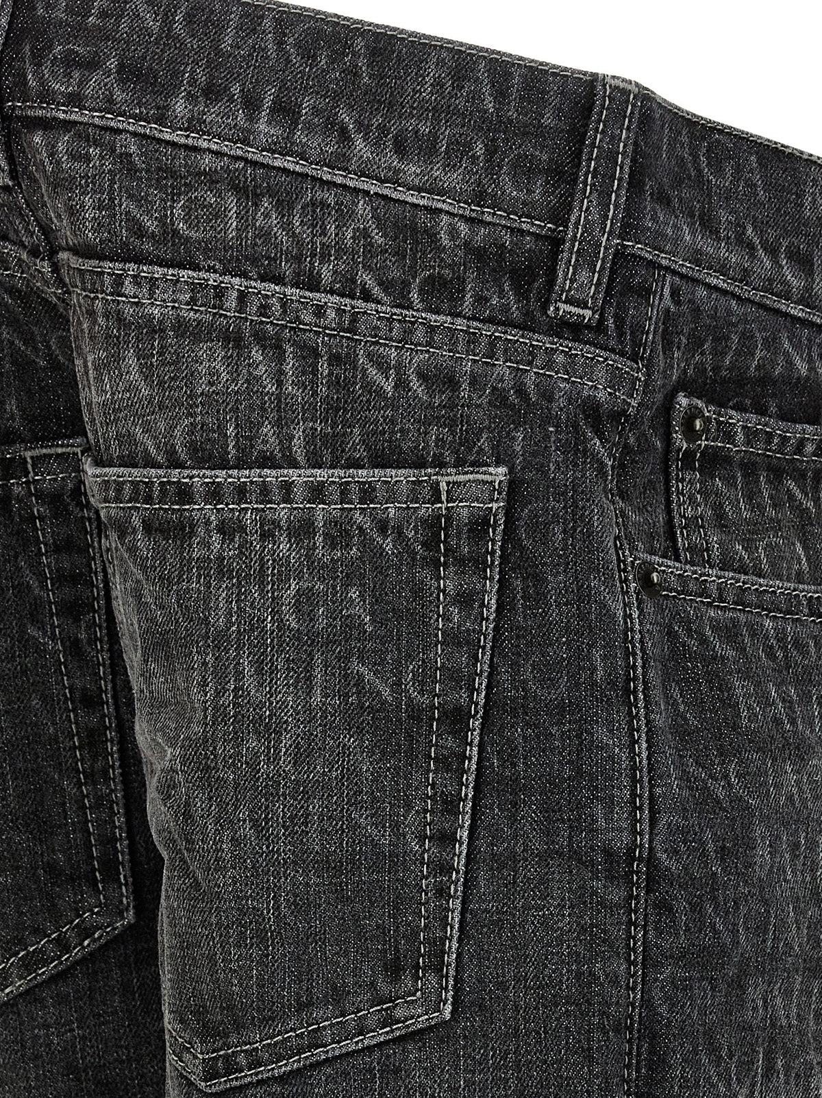 Balenciaga Women Wide Leg Jeans