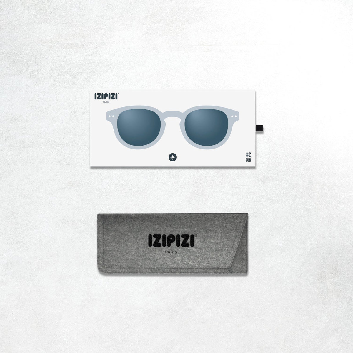 Izipizi Sun Glasses #C: Frozen Blue