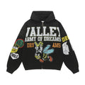 Vale Forever Valley Army of Dreams Zip Hoodie — Black