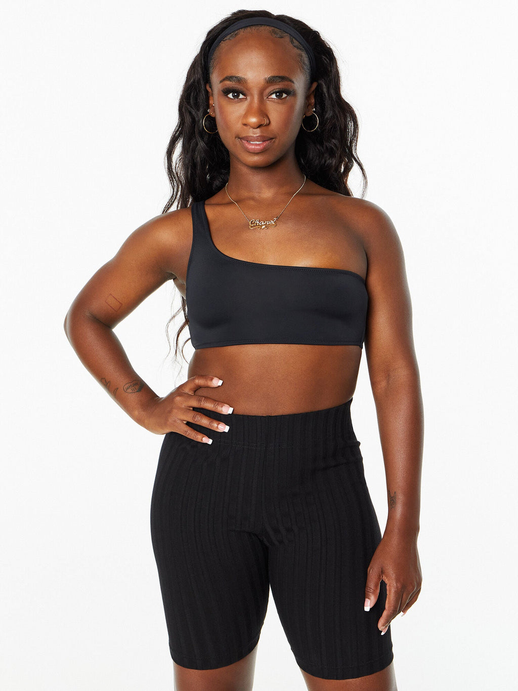 SCUBA ONE SHOULDER TOP