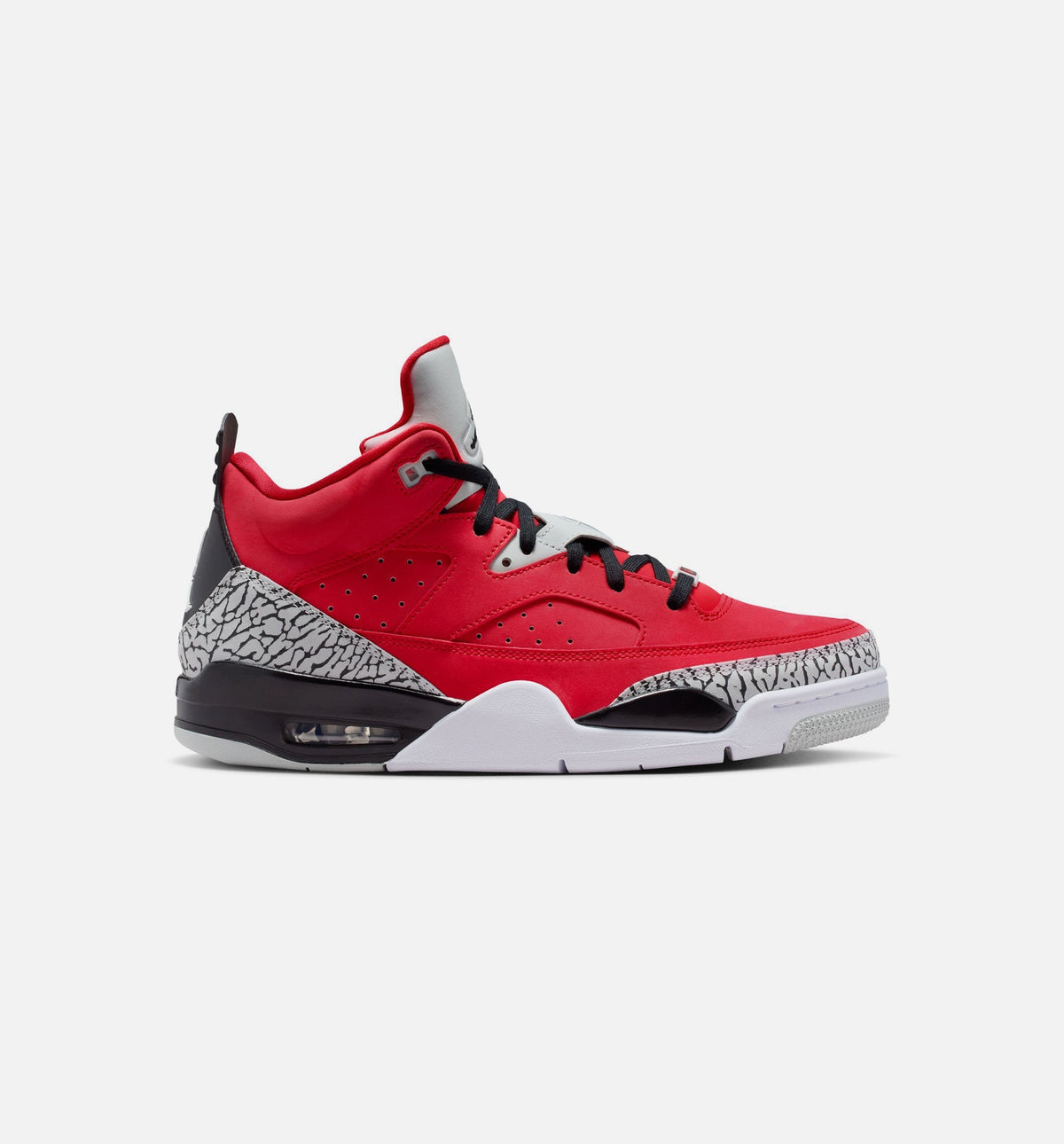 Son of Mars Low Men's Lifestyle Shoes - Fire Red/Black/Grey Mist/White