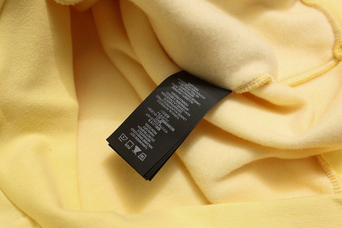 FOG Educate the Young Pale Yellow Hoodie