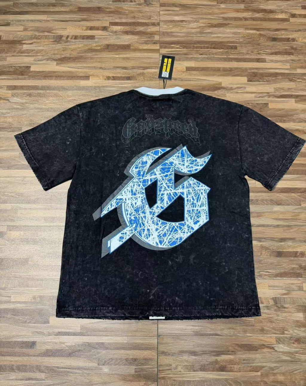 Godspeed Acid-Wash Graphic T-Shirt