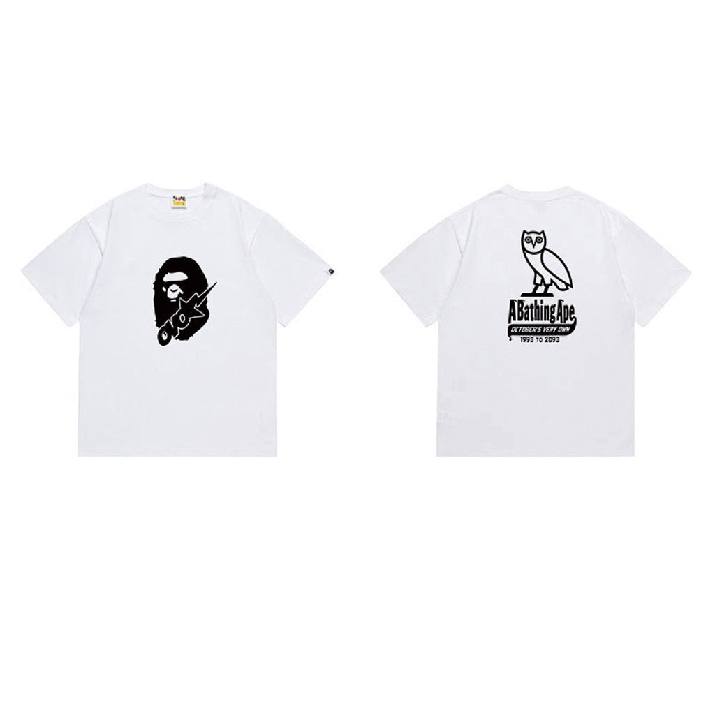 BAPE Ape Head Graphic Streetwear T-Shirt