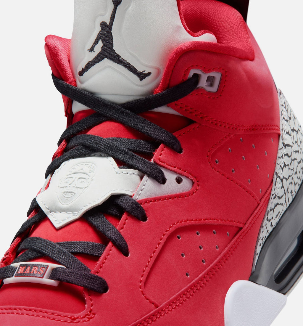 Son of Mars Low Men's Lifestyle Shoes - Fire Red/Black/Grey Mist/White