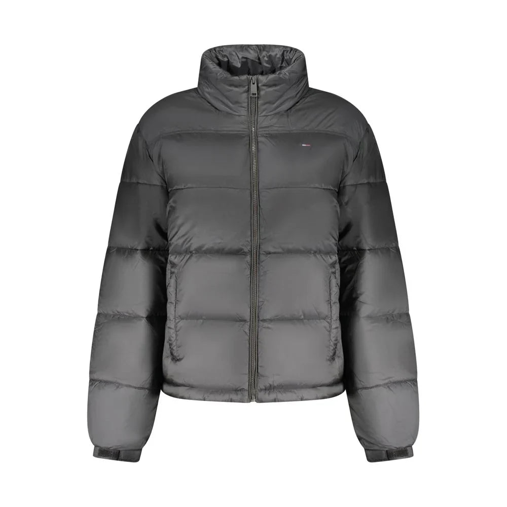 Tommy Hilfiger Recycled Polyester Puffer Jacket — Black