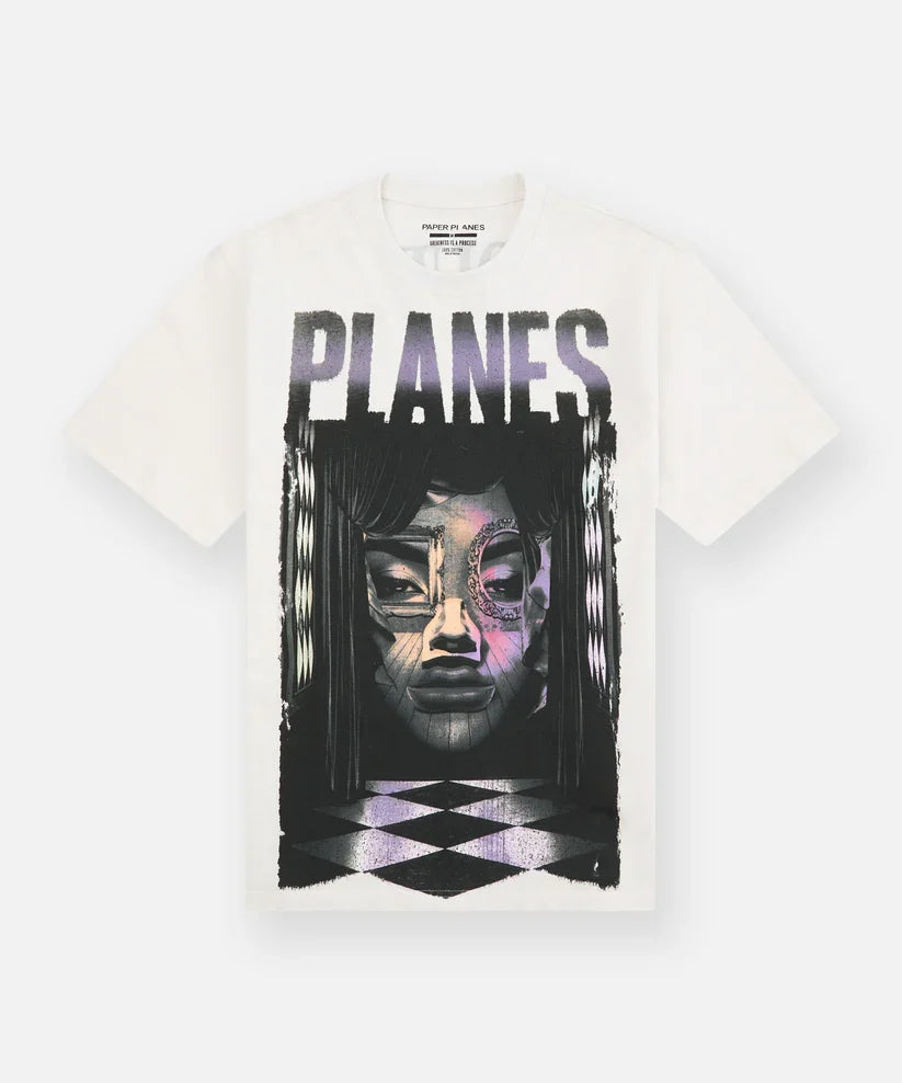 Paper Planes Surrealist Face Heavyweight Tee