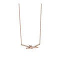 Tiffany Style Knot 18K Gold-Plated Necklace