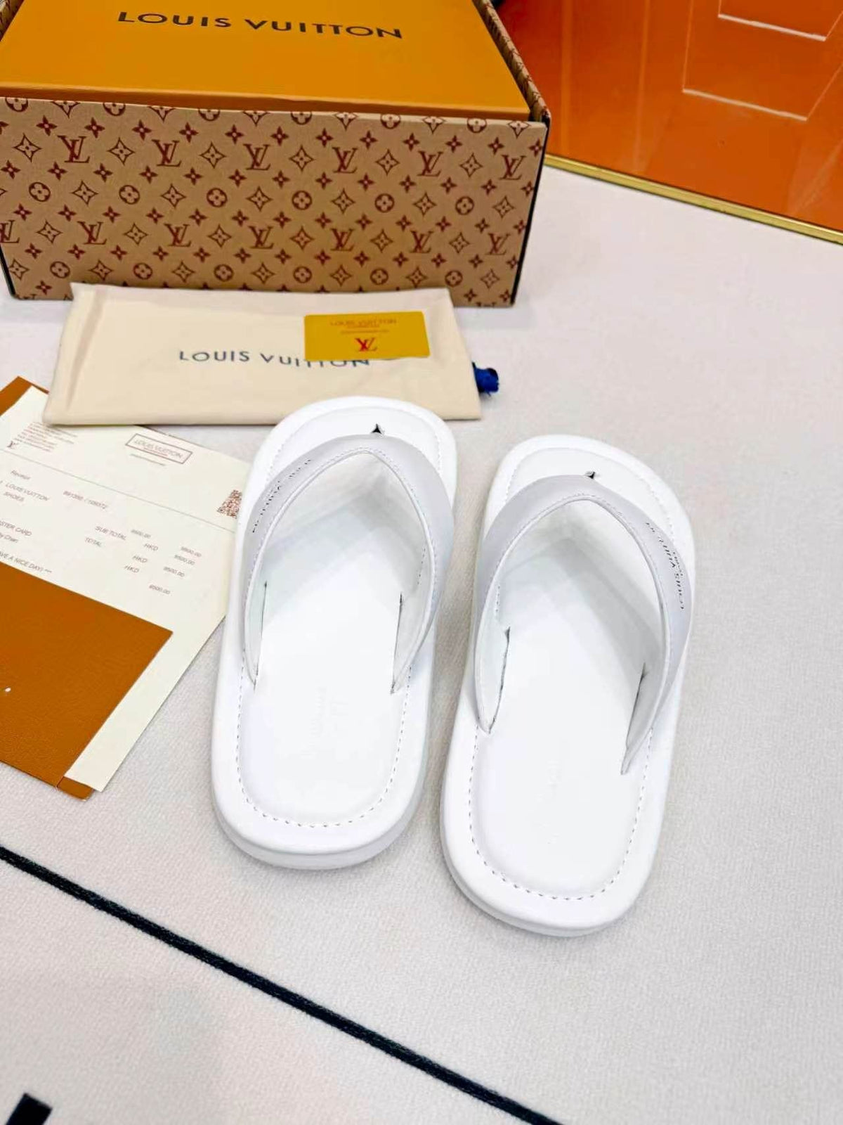 Louis Vuitton Men's V-Front Thong Sandals