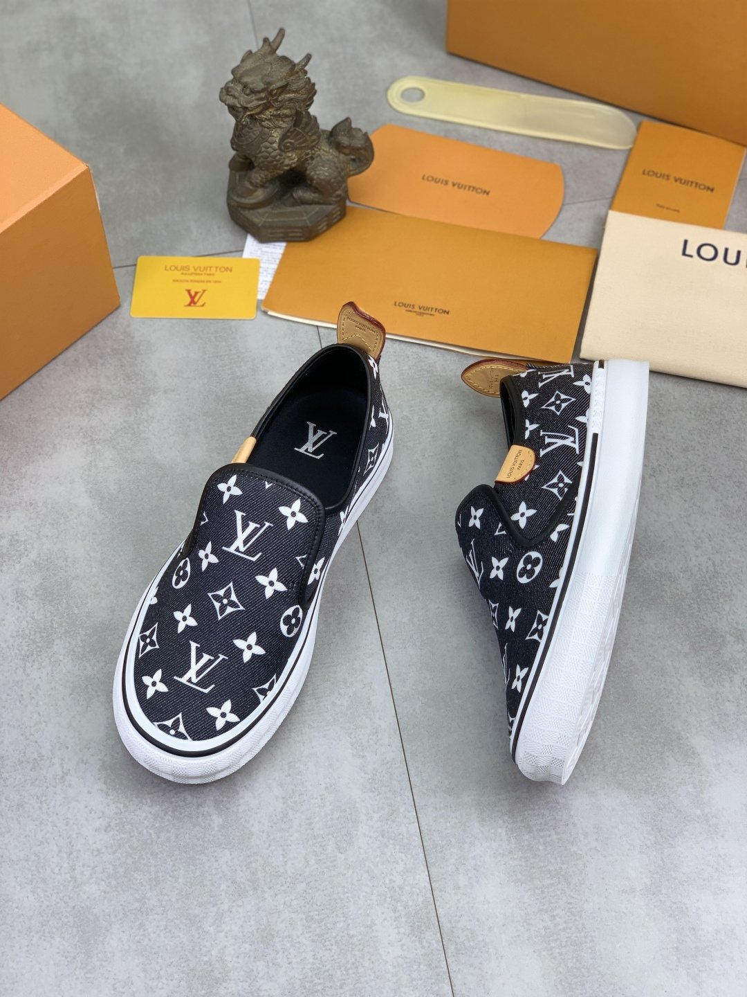 Louis Vuitton Monogram Slip-On Sneakers