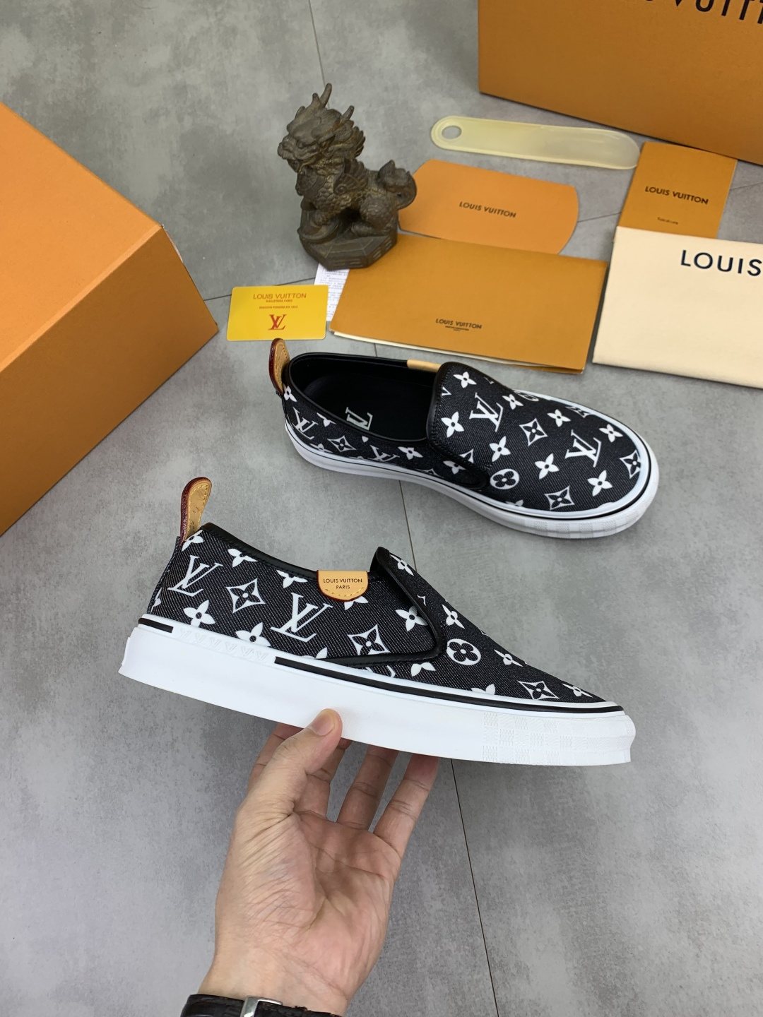 Louis Vuitton Monogram Slip-On Sneakers